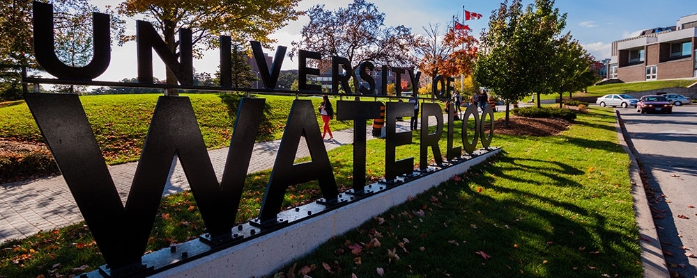 Students at Waterloo University